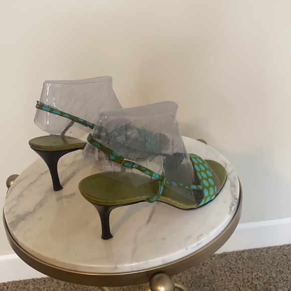 Kate Spade Satin Polka Dot Sandals size 9 - Picture 2 of 5